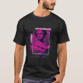 T-shirt Statue encadrée Glitch (Devant)