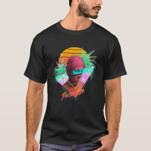 T-shirt Statue esthétique Vaporwave Paradise Scul Rétrowav
