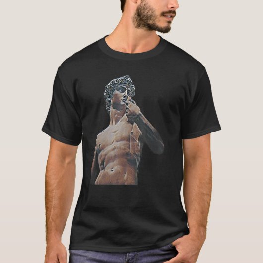 T-shirt Statue grecque antique Enseignant Abstrait 35 (Devant)
