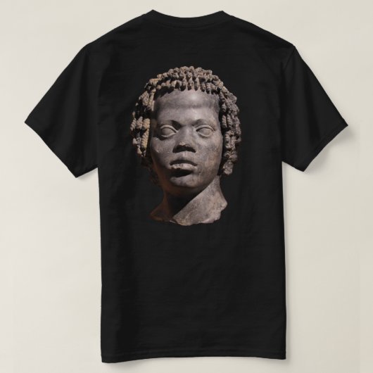 T-shirt Statue nubienne (Design dos)