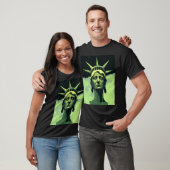 T-shirt Statue Of Liberty Artistic Rendering Lady Libert (Unisexe)