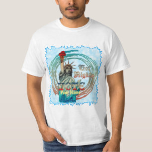T-shirt Statue of Liberty heeft Rechten