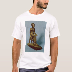 T-shirt Statue posée d'Imhotep tenant un ouvert