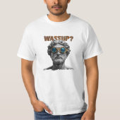 T-shirt Statue Wassup (Devant)