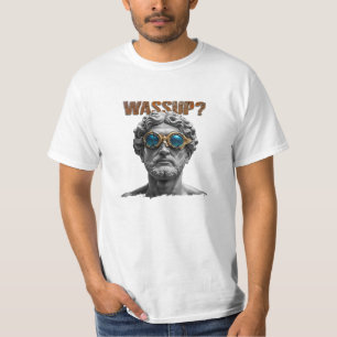 T-shirt Statue Wassup