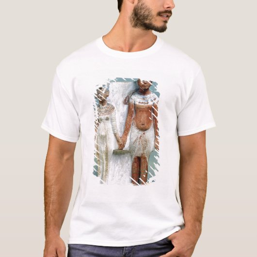 T-shirt Statuette d'Amenophis IV et de Nefertiti (Devant)