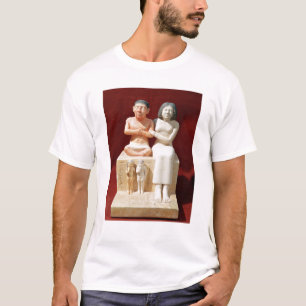 T-shirt Statuette du Seneb nain et de sa famille