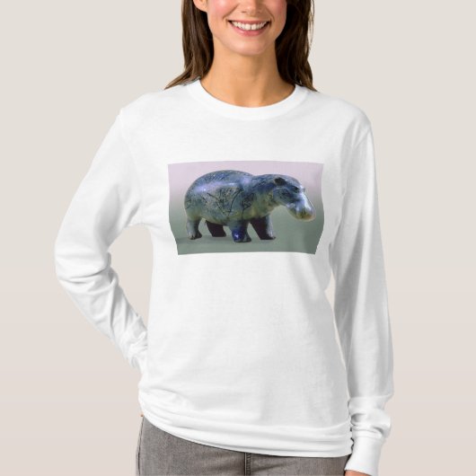 T-shirt Statuette d'un hippopotame (Devant)
