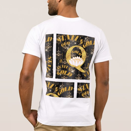 T-shirt ©STATUS QUO GOLD" Collection d'état© par Peafdove© (Dos)