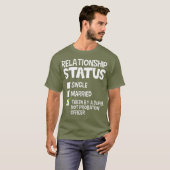 T-shirt Statut de l'agent de probation de don de son et de (Devant entier)
