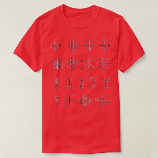 T-shirt Staves VikingIcelandic (Design devant)
