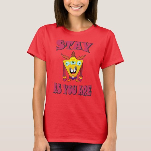 T-shirt Stay as (Devant)