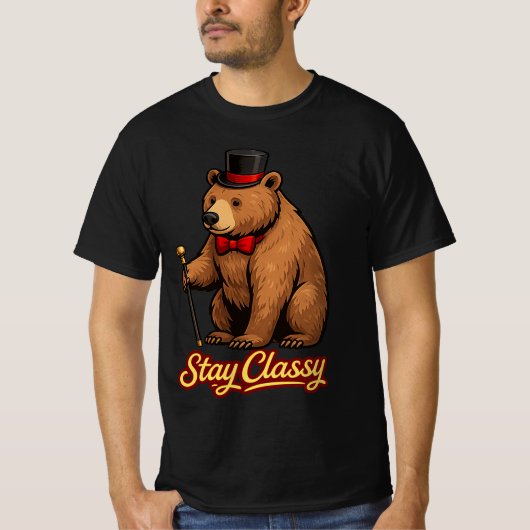 T-shirt Stay Classy (Devant)