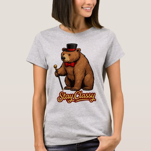 T-shirt Stay Classy (Devant)