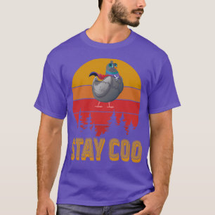 T-shirt Stay Coo Vintage Pigeon 39