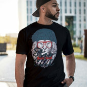 T-shirt Stay Cool, Roar Loud – Chill but Fearless Lion T-S