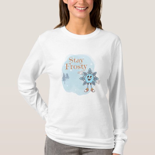 T-shirt Stay Frosty (Devant)