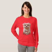 T-shirt Stay Pawsitive – Cute & Motivational Dog Lover  (Devant entier)