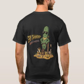 T-shirt Stay Sharp Desert Legend Cowboy Cactus Illustratio (Dos)