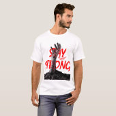 T-shirt Stay Strong Motivational Quote Design  (Devant entier)