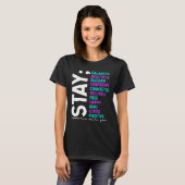 T-shirt Stay Tomorrow Needs You Suicide Prevention Awarene (Devant entier)