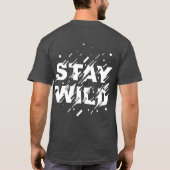 T-shirt Stay Wild Boho Style Shirt (Dos)