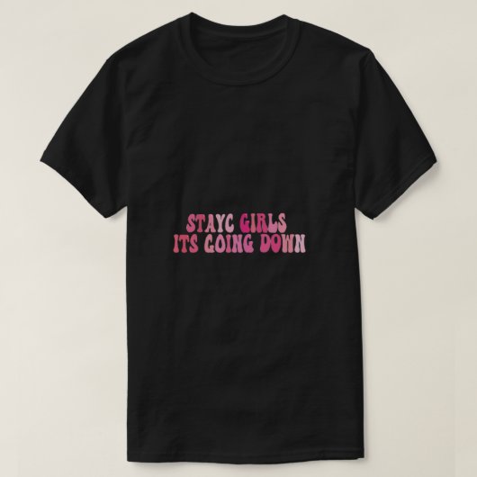 T-shirt stayes filles il descend Sticker (Design devant)