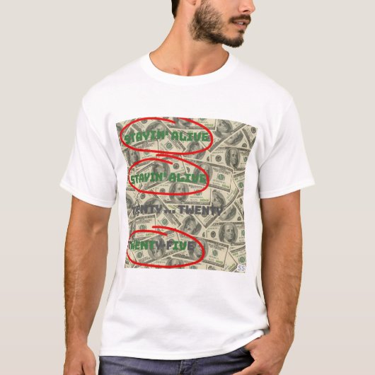 T-shirt Stayin' Alive_2025 (Devant)