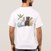 T-shirt STC. : Saisissez cette chemise de blanc de chat (Dos)