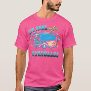 T-shirt Ste Anne Seychelles Vacation Plage de plongée sous