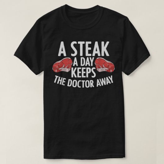 T-shirt Steak Carnivore Grilling Master Meat Eater Meat Lo (Design devant)