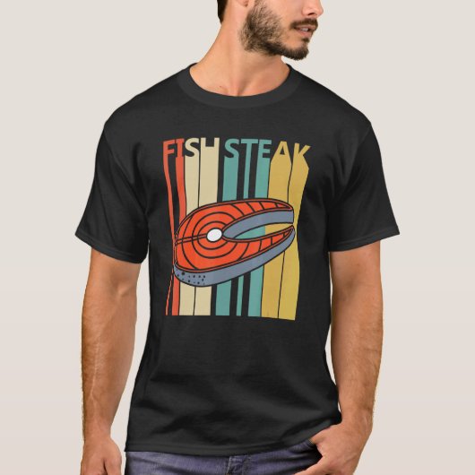 T-shirt Steak de poisson (Devant)