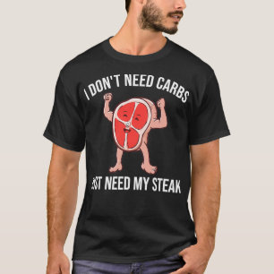 T-shirt Steak Keto Carnivore