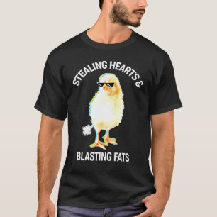 T-shirt Stealing Hearts And Blasting Farts Chicken Lover
