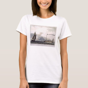 T-shirt Steam boat on the Clyde near Dumbarton, from 'A Vo