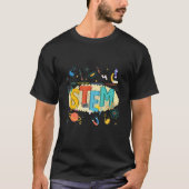T-shirt Steam Learning Crew Stem Teachers Stem To School (Devant)