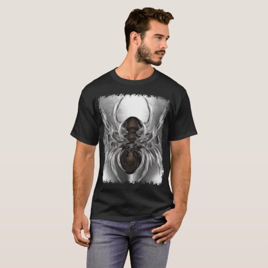 T-shirt Steam Spider Steampunk (Devant entier)