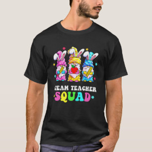 T-shirt STEAM Teacher Squad Love Teacher's Day Cute Rabbit
