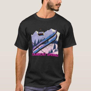 T-shirt Steamboat Spri Ski Style Vintage Steamboat Spri