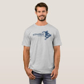 T-shirt Steamboat Springs Colorado Snowboarder (Devant entier)