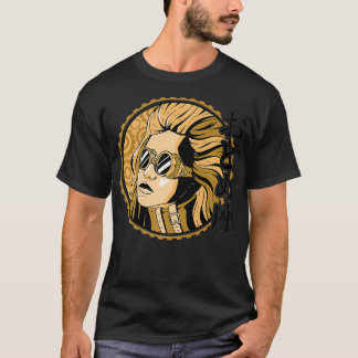 T-shirt Steampunk Anime Girl Otaku Japonais Esthétique P