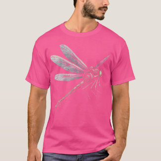 T-shirt Steampunk Dragonfly Victorian Art Mechanical Steam