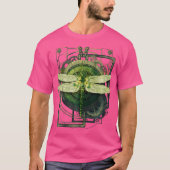 T-shirt Steampunk Dragonfly Victorian Art Mechanical Steam (Devant)