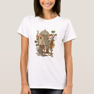 T-shirt Steampunk Fairy House