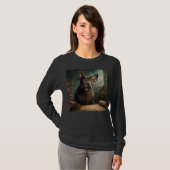 T-shirt Steampunk Frenchie (Édition 2) - Manches longues b (Devant entier)