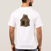 T-shirt Steampunk Husky – Bold Brass Mechanical Do. (Dos)