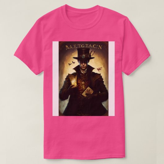 T-shirt Steampunk Magicien Tarot d 1 (Design devant)