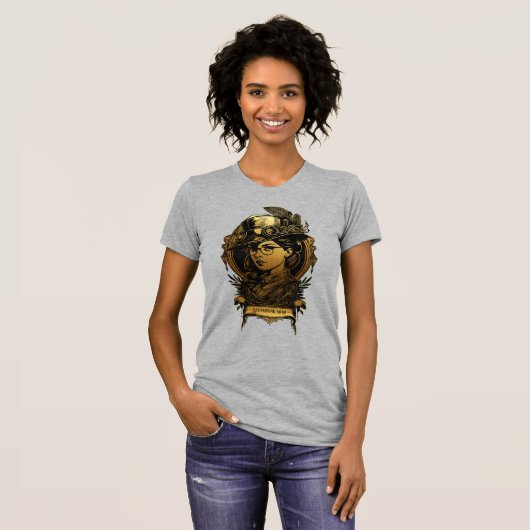 T-shirt Steampunk Maman (Devant entier)