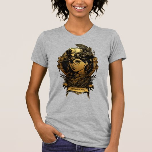 T-shirt Steampunk Maman (Devant)