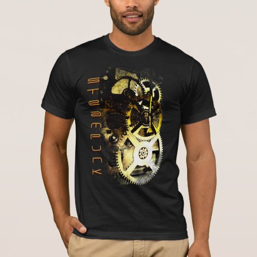 T-shirt Steampunk Mech (Devant)
